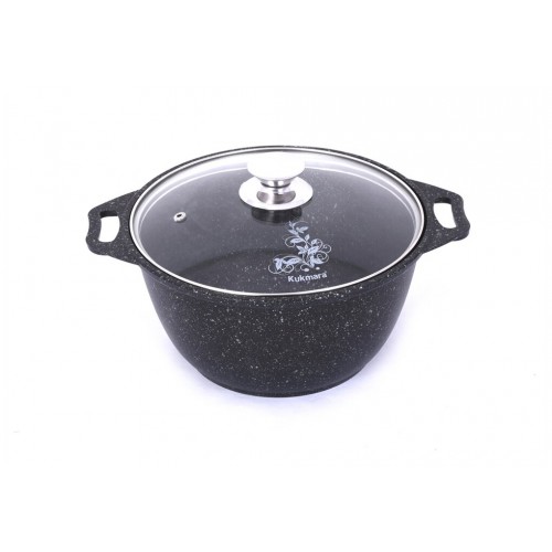 Кастрюля Kukmara КМТ42а 4 л (кофейный мрамор) 7