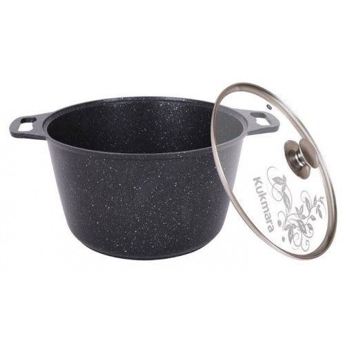 Кастрюля Kukmara КМТ42а 4 л (кофейный мрамор) 8