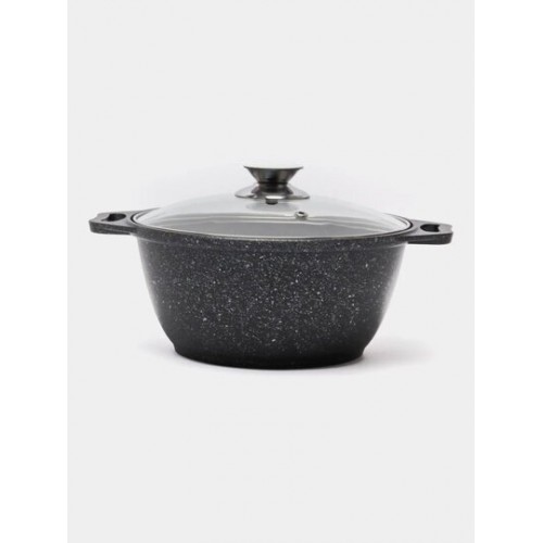 Кастрюля Kukmara Marble Induction кмти22а 2 л (темный мрамор) 7