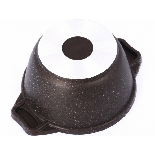 Кастрюля Kukmara Мраморная Кмк12а 1 л (кофейный мрамор) 7