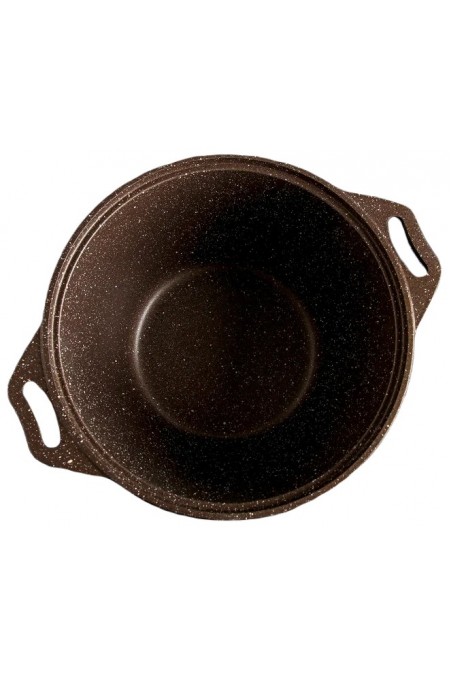 Кастрюля Kukmara Мраморная кмк42а 4 л (кофейный мрамор) 1