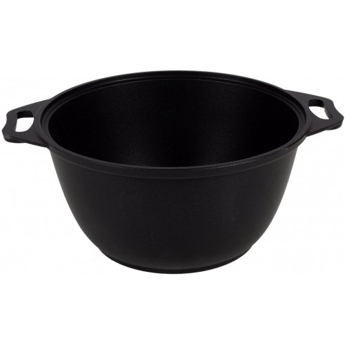 Кастрюля Kukmara Традиция к31а со стеклянной крышкой 3 л (черный) 3