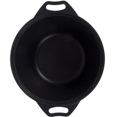 Кастрюля Kukmara Традиция к31а со стеклянной крышкой 3 л (черный) 5