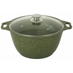 Кастрюля Kukmara Trendy style 2 л (малахит)