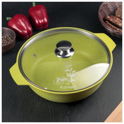Кастрюля Kukmara Trendy style 3 л (лайм) 1
