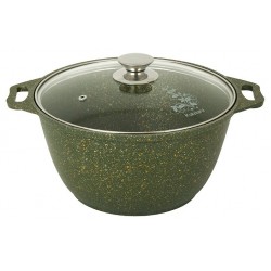 Кастрюля Kukmara Trendy style 3 л (малахит)