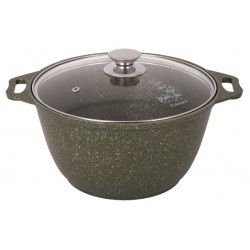 Кастрюля Kukmara Trendy style 4 л (малахит)