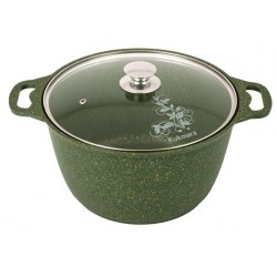 Кастрюля Kukmara Trendy style 6 л (малахит)