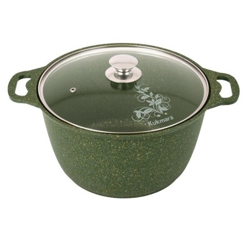 Кастрюля Kukmara Trendy style 6 л (малахит) 