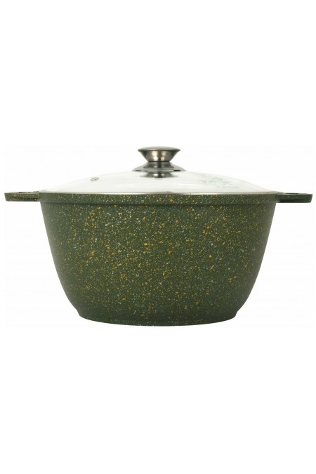 Кастрюля Kukmara Trendy style 6 л (малахит) 1