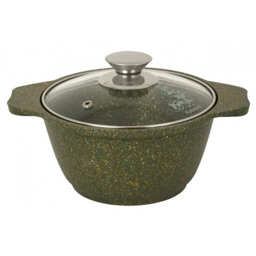 Кастрюля Kukmara Trendy style к11ts 1 л (малахит) 