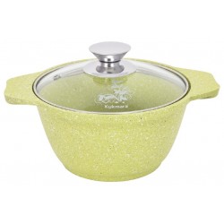 Кастрюля Kukmara Trendy style к11tsl с крышкой 1 л (лайм)