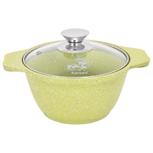 Кастрюля Kukmara Trendy style к11tsl с крышкой 1 л (лайм) 