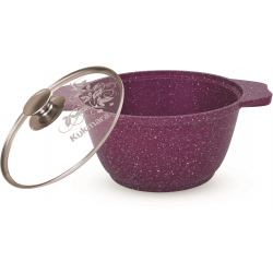 Кастрюля Kukmara Trendy style к11tsr с крышкой 1 л (розовый)