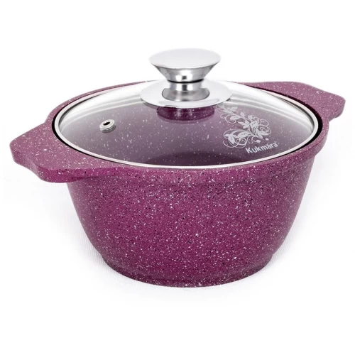 Кастрюля Kukmara Trendy style к11tsr с крышкой 1 л (розовый) 3
