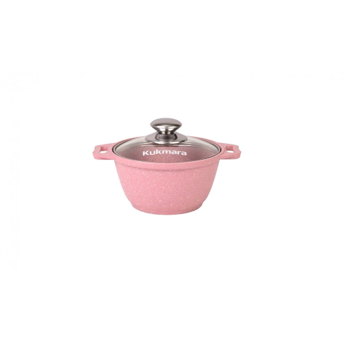 Кастрюля Kukmara Trendy style к11tsr с крышкой 1 л (розовый) 4