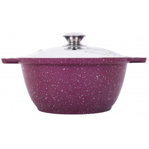 Кастрюля Kukmara Trendy style к21tsm 2 л (фиолетовый) 1