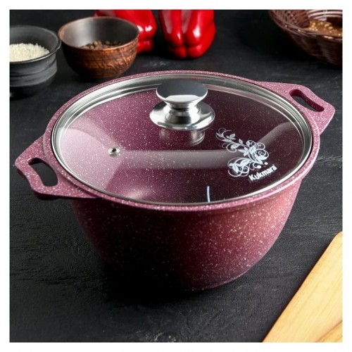 Кастрюля Kukmara Trendy style к31tsm 3 л (фиолетовый) 4