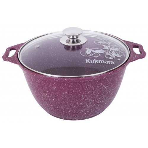 Кастрюля Kukmara Trendy style к61tsm 6 л (фиолетовый) 