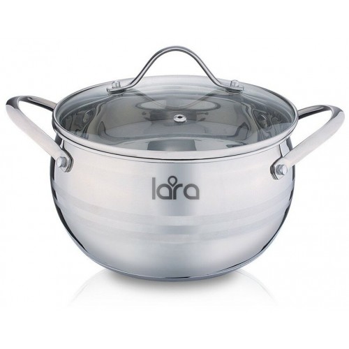 Кастрюля LARA Apple LR02-34 4.7 л (серебристый) 7