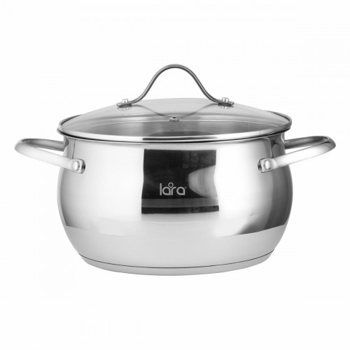 Кастрюля LARA Apple LR02-34 4.7 л (серебристый) 8