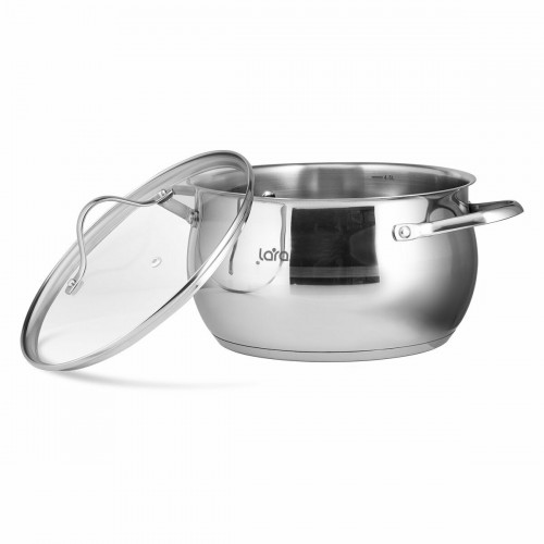 Кастрюля LARA Apple LR02-34 4.7 л (серебристый) 9