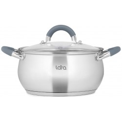 Кастрюля LARA Bell LR02-481 2.6 л (серебристый)
