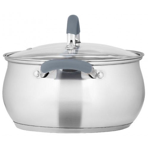 Кастрюля LARA Bell LR02-481 2.6 л (серебристый) 1