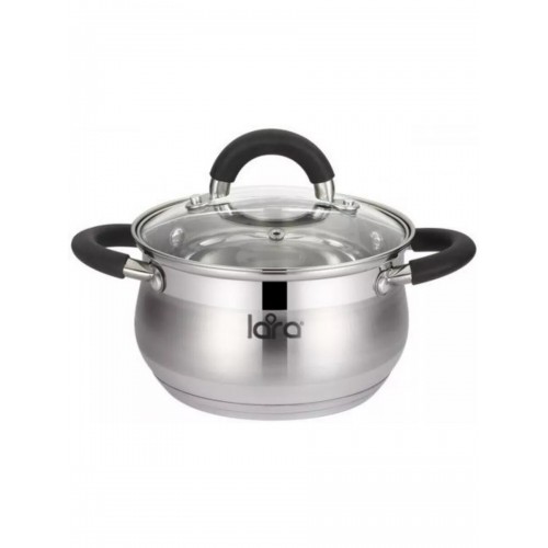 Кастрюля LARA Bell LR02-481 2.6 л (серебристый) 5