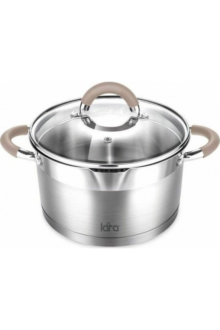 Кастрюля LARA Берлин LR02-340 1.7 л (серебристый) 5