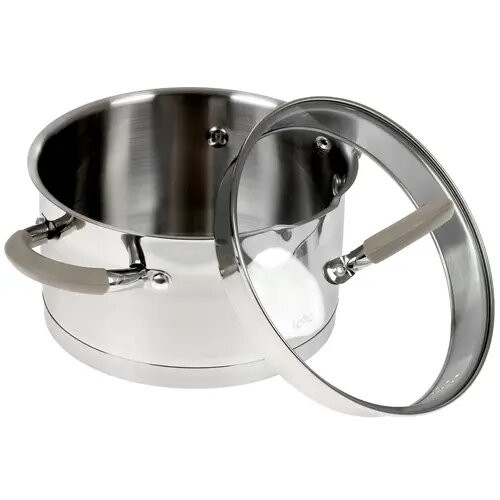 Кастрюля LARA Берлин LR02-341 2.4 л (серебристый) 3