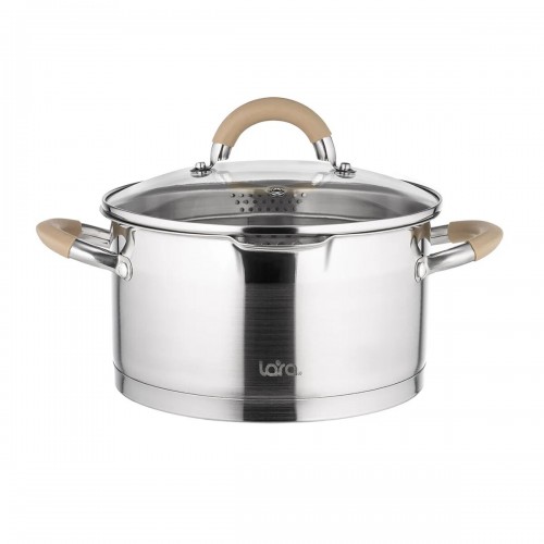 Кастрюля LARA Берлин LR02-341 2.4 л (серебристый) 4