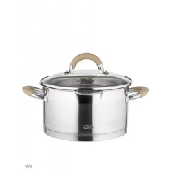 Кастрюля LARA Берлин LR02-342 3.1 л (серебристый)
