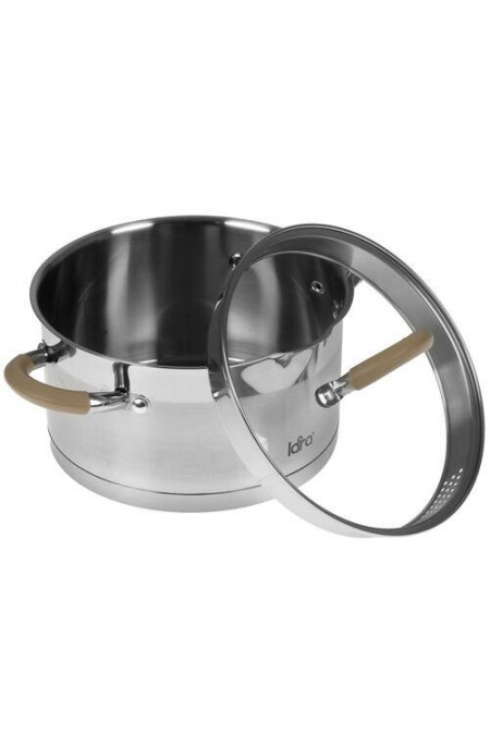 Кастрюля LARA Берлин LR02-342 3.1 л (серебристый) 6