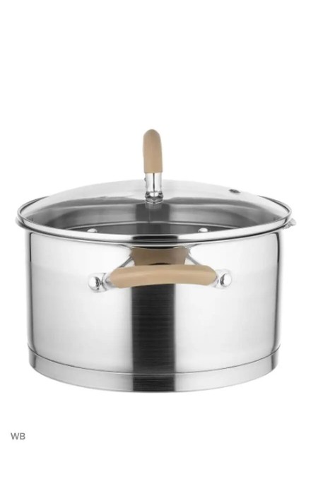 Кастрюля LARA Берлин LR02-344 5.7 л (серебристый) 3