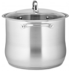 Кастрюля LARA Big Size LR02-43 10.6 л (серебристый)