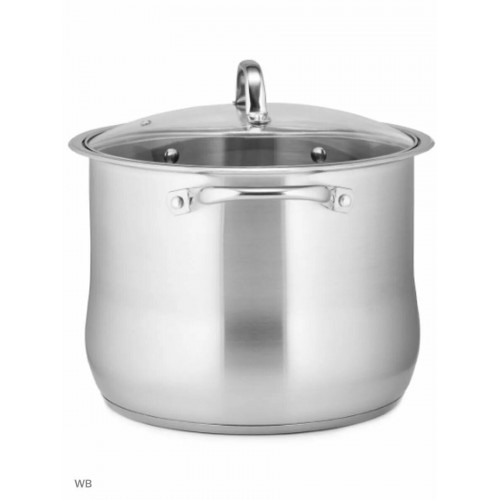 Кастрюля LARA Big Size LR02-43 10.6 л (серебристый) 5