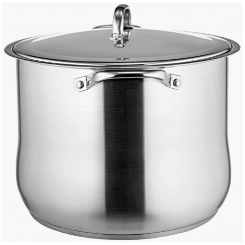 Кастрюля LARA Big Size LR02-45 17 л (серебристый) 1