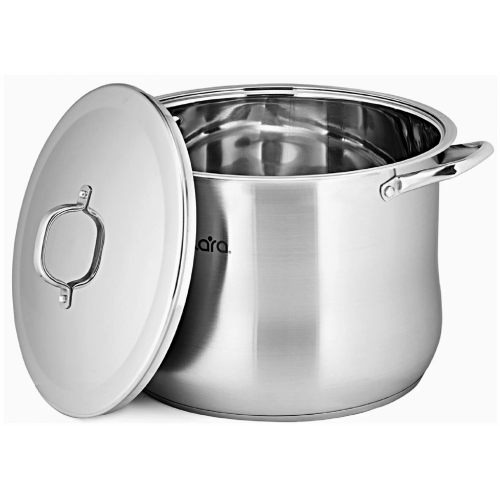 Кастрюля LARA Big Size LR02-45 17 л (серебристый) 4