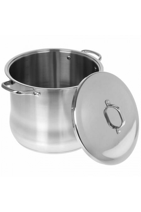 Кастрюля LARA Big Size LR02-45 17 л (серебристый) 7