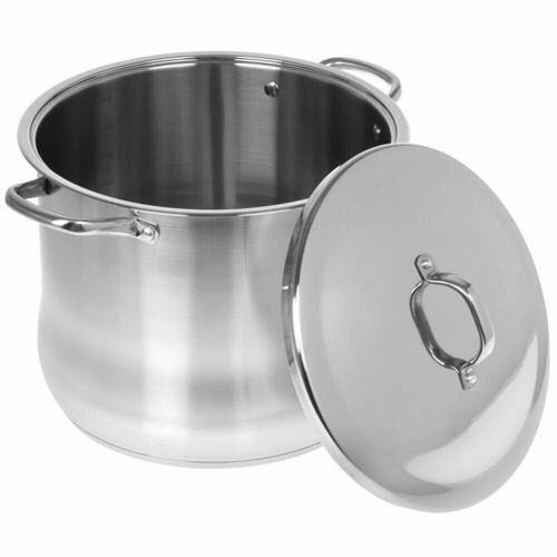 Кастрюля LARA Big Size LR02-45 17 л (серебристый) 7