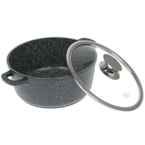 Кастрюля LARA Choco LR02-203 3.1 л (коричневый) 6