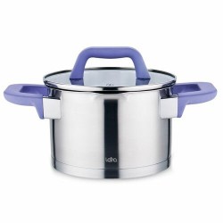 Кастрюля LARA Лаванда LR02-254 5 л (серебристый)