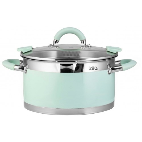 Кастрюля LARA LR02-540 1.7 л (мятный) 5