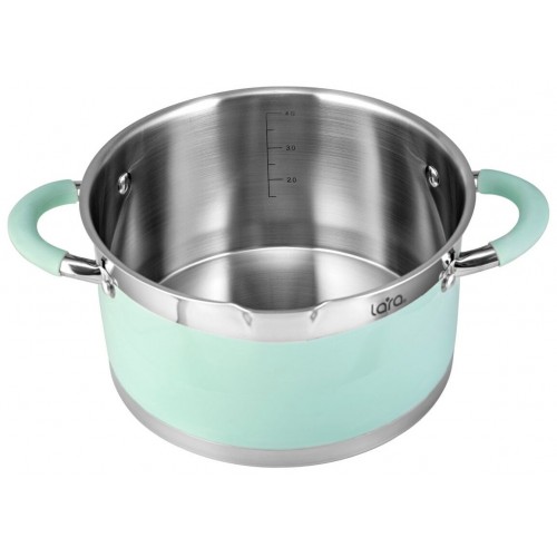 Кастрюля LARA LR02-540 1.7 л (мятный) 6