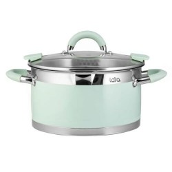 Кастрюля LARA LR02-541 2.4 л (мятный)