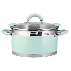 Кастрюля LARA LR02-541 2.4 л (мятный)