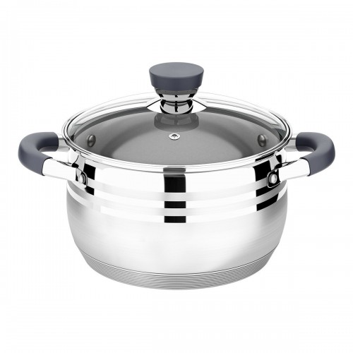 Кастрюля LARA Mercury LR02-470 2.1 л (серебристый) 