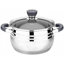 Кастрюля LARA Mercury LR02-471 2.9 л (серебристый)