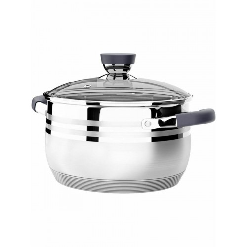 Кастрюля LARA Mercury LR02-471 2.9 л (серебристый) 1